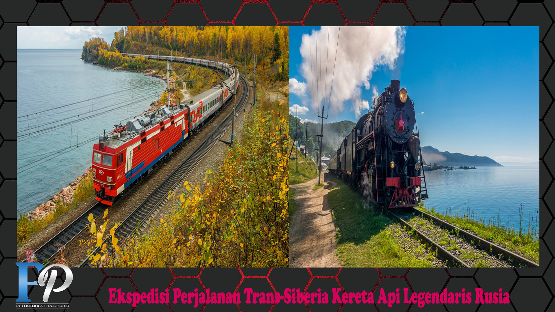 Ekspedisi Perjalanan Trans-Siberia Kereta Api Legendaris Rusia